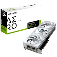 GIGABYTE GeForce RTX 5070 AERO OC 12G Tarjeta Gráfica - 12GB GDDR7, 192 bits, PCI-E 5.0, XXXX MHz Core Clock, 3 x DP 2.1a, 1 x HDMI 2.1b, NVIDIA DLSS 4, GV-N5070AERO OC-12GD (Espera 4 dias)
